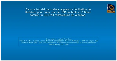 FlashBoot Tutoriel screenshot