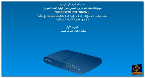 SpeedTouch 706 WL modem Setup Screenshot